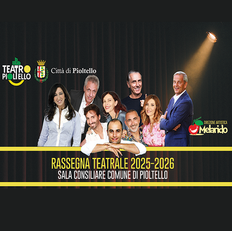 ABBONAMENTO 6 SPETTACOLI - SALA CONSILIARE PIOLTELLO